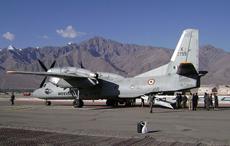 An IAF An-32 at Leh air base