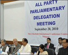 All-party delegation begins its meet
