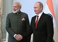 Modi, Putin discuss north-south transport corridor at Sochi summit