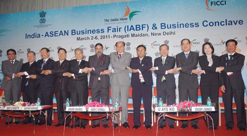 Inaugural session of the India-ASEAN Business Fair and business conclave
