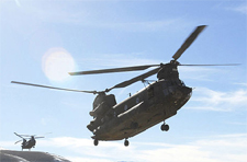 US Army Chinooks in Afghanistan