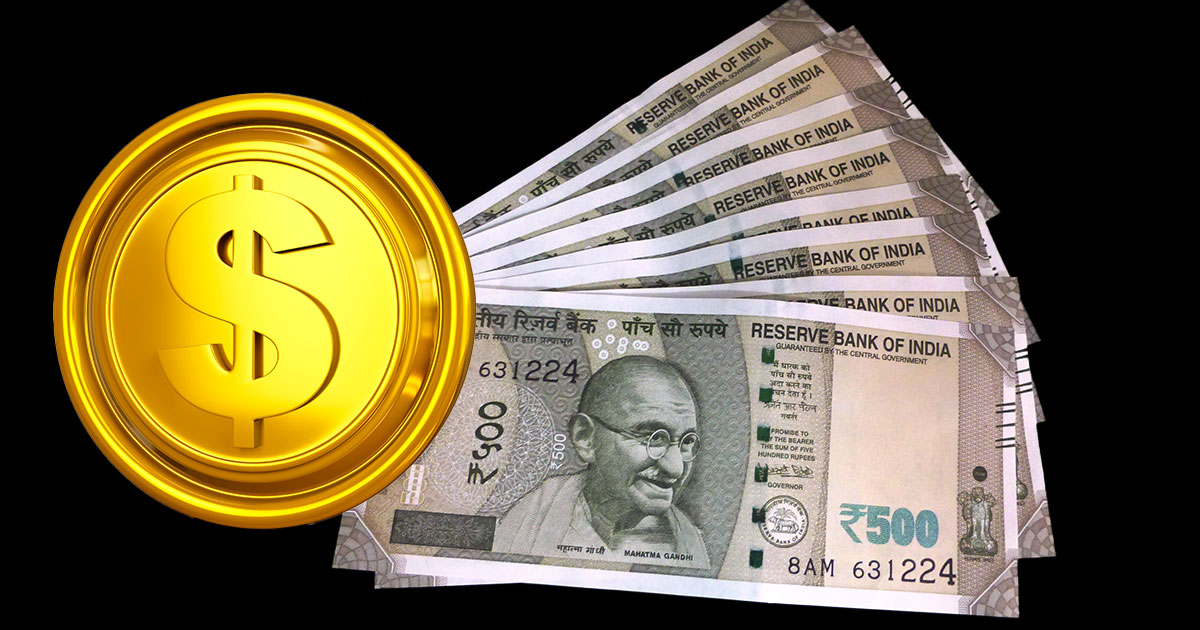 The Indian rupee strengthened by 11 paise to 83.29 against the US dollar