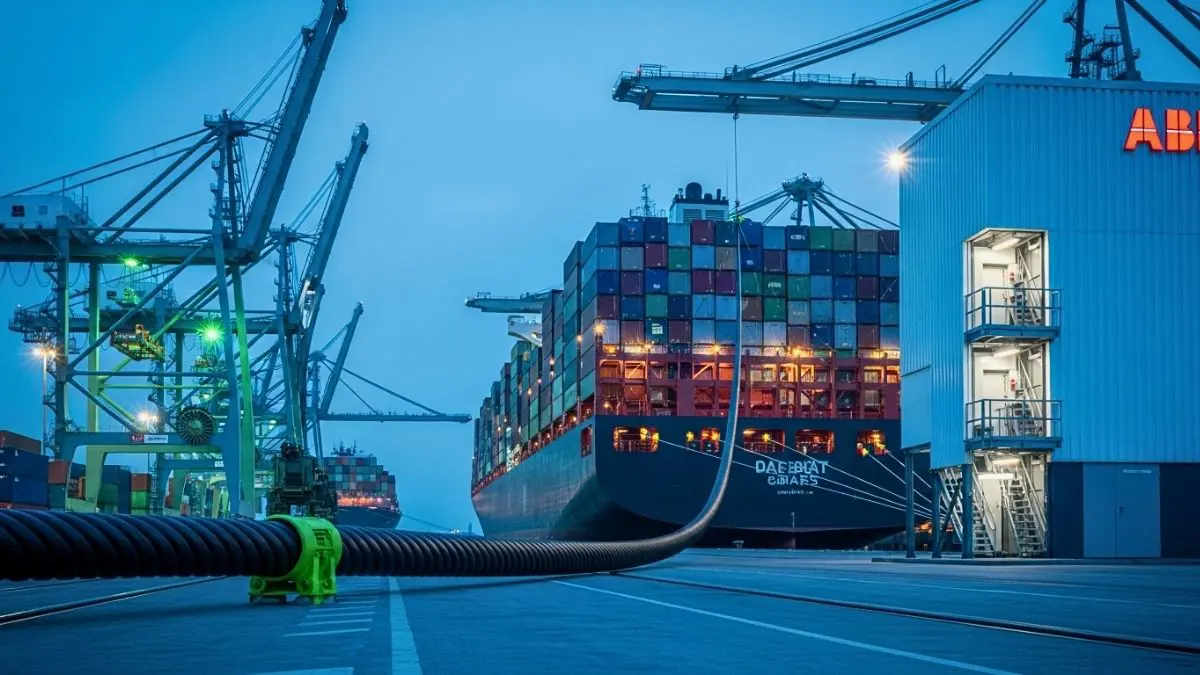 ABB to build 100 MVA shore-based power system for Port of Rotterdam