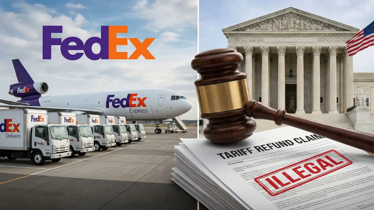 FedEx sues U.S. government seeking refunds of duties after court ruling