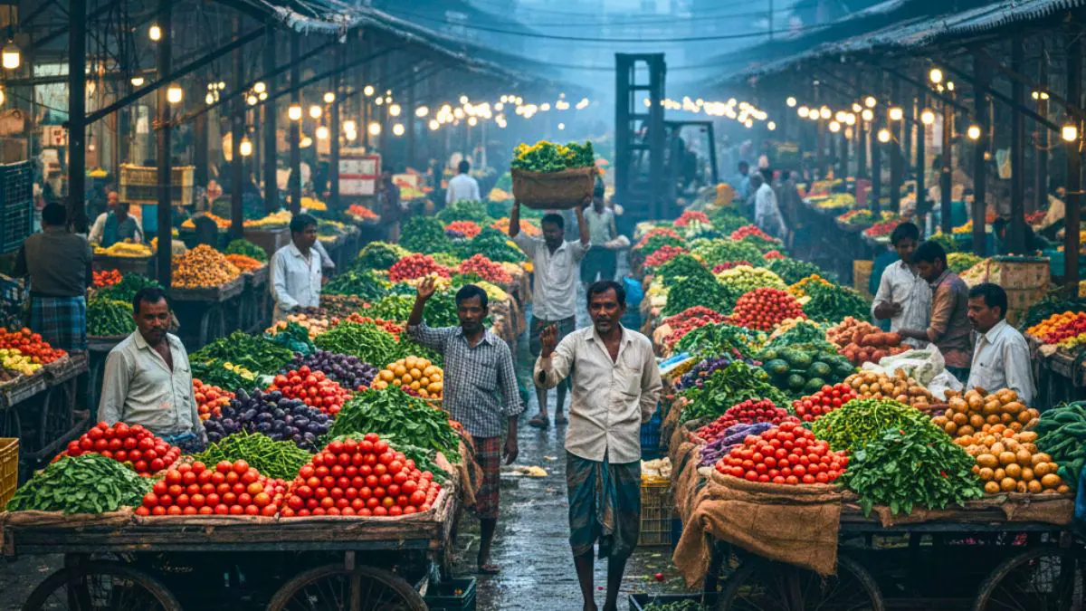 India’s wholesale price inflation at (-) 0.32% in November