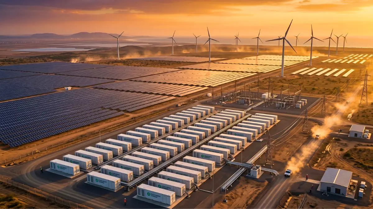 Adani Green operationalises 3.37 GWh battery storage system at Khavda
