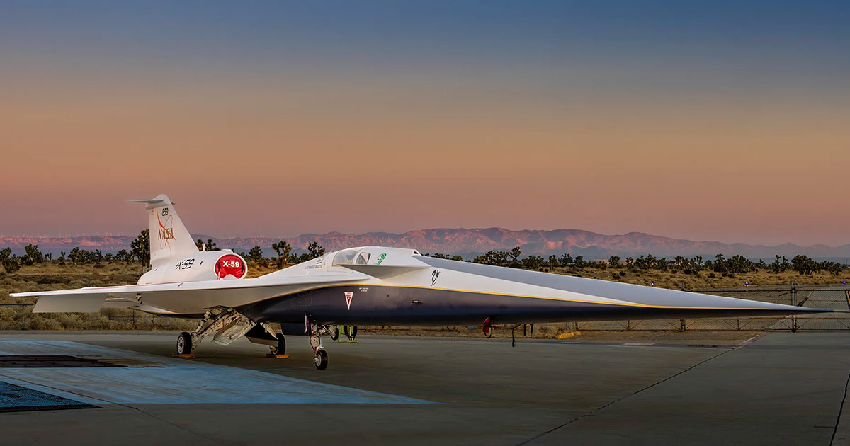 NASA, Lockheed revive supersonic travel dreams with X-59 QueSST aircraft