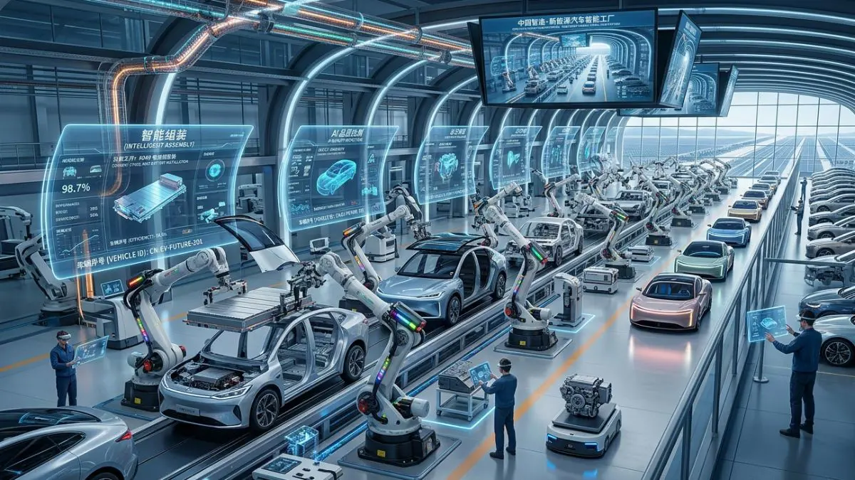 China’s auto sector accelerates AI integration under 15th five-year plan