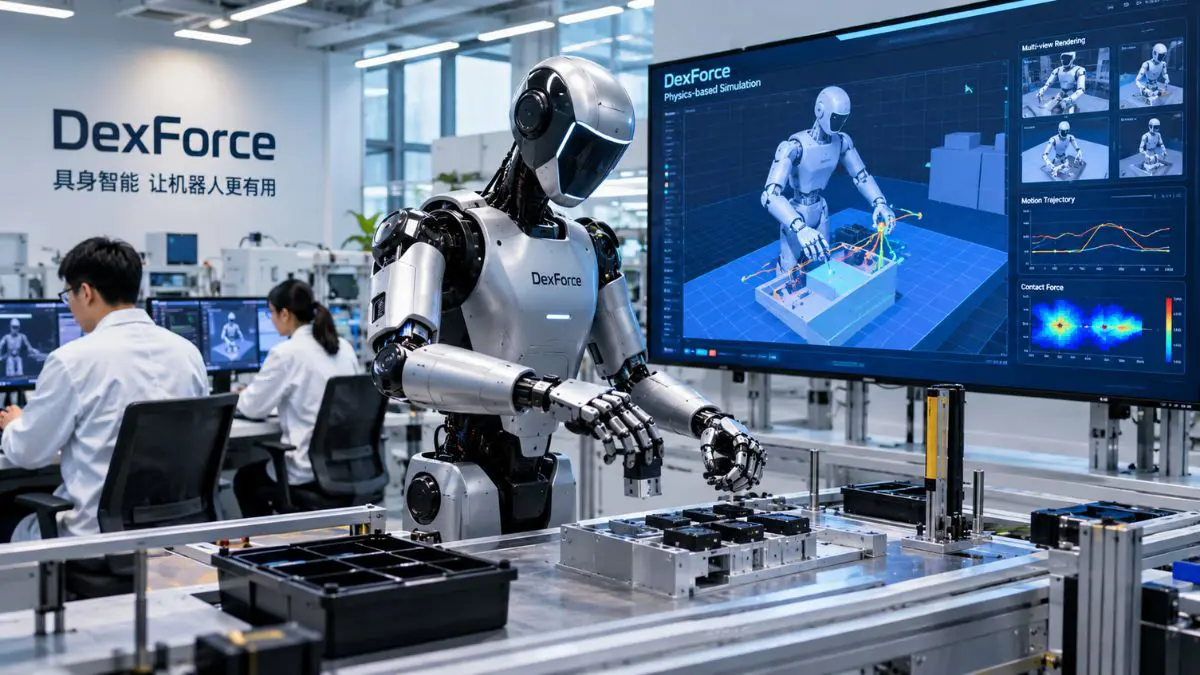 DexForce reaches $1.4 billion valuation with synthetic robot training