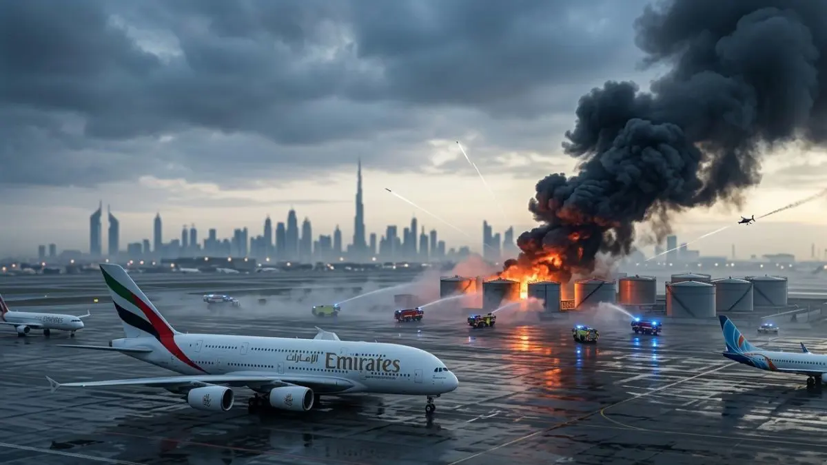 Dubai Airport reopens gradually after drone attack ignites fuel blaze