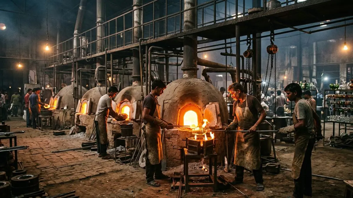 Gas supply constraints weigh on Firozabad glass industry output