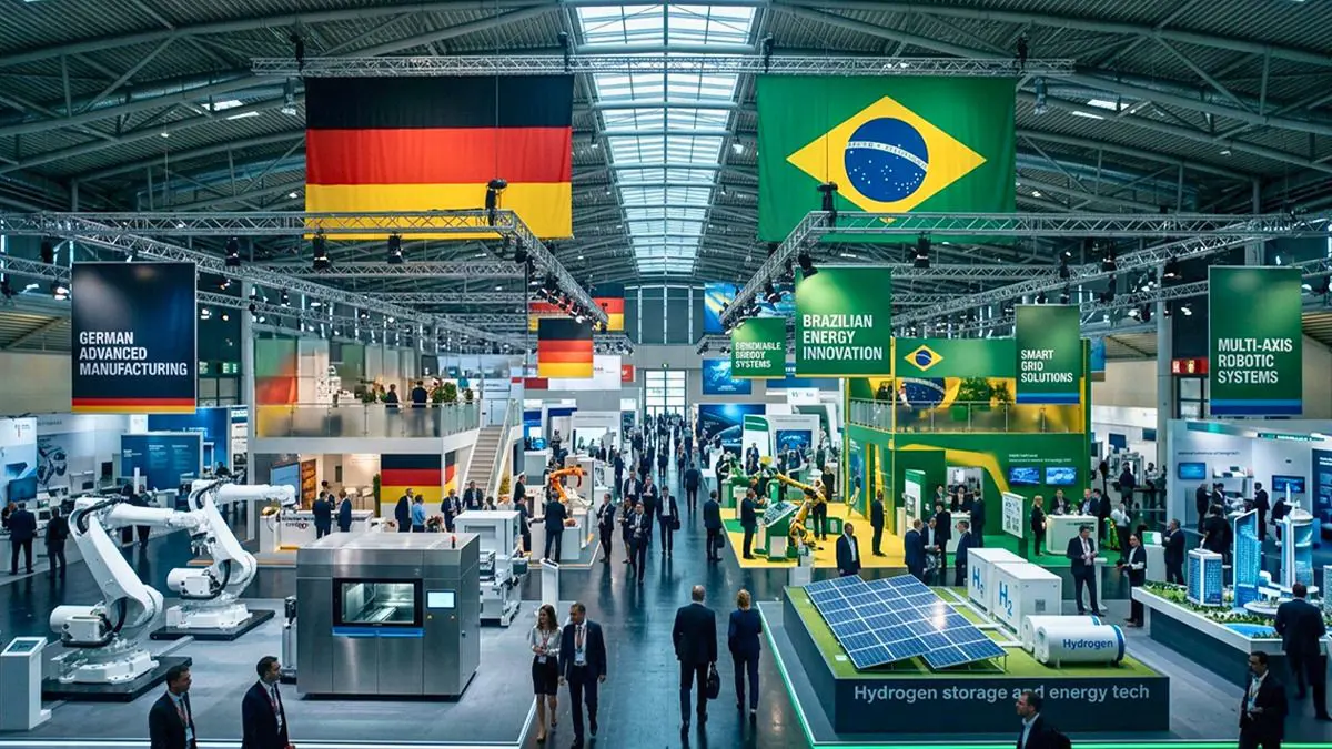 Germany and Brazil deepen industrial cooperation at Hannover Messe