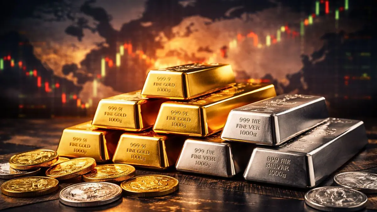 Gold, silver hit record highs as Greenland tariff threat sparks safety rush