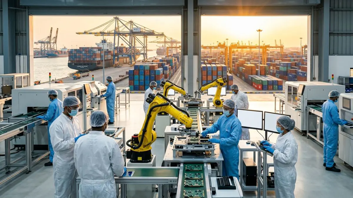 India manufacturing PMI rises to 55.9 in April as supply chain shift boosts factories