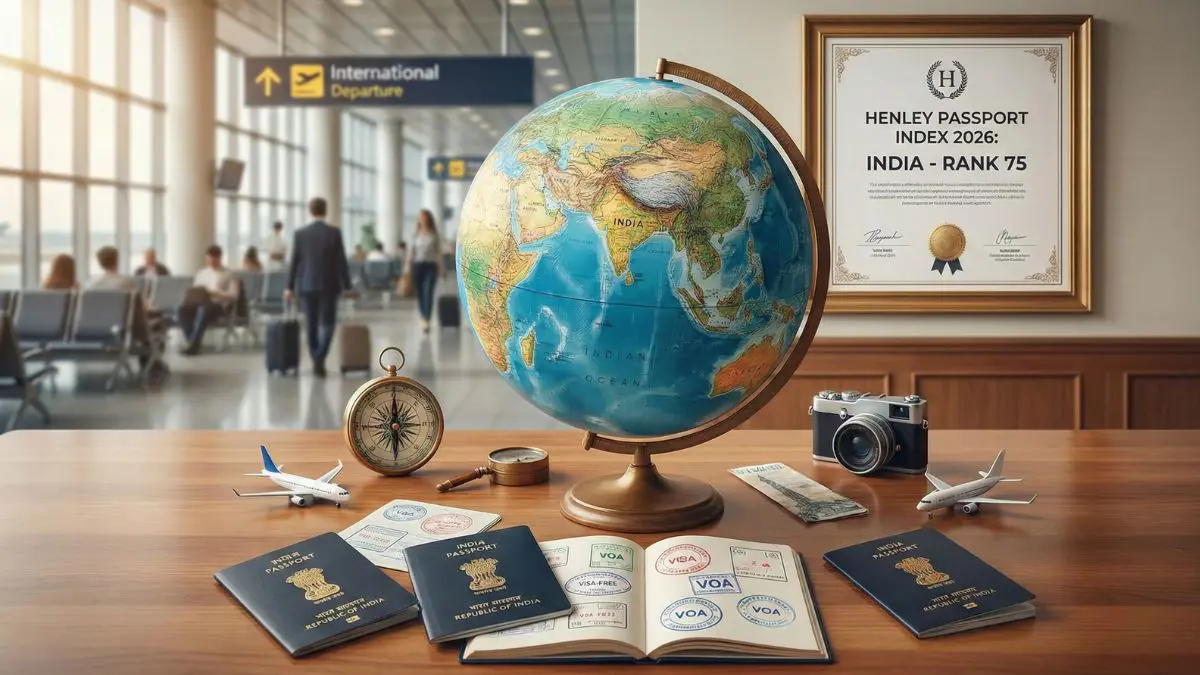 Indians can now travel to 56 destinations without prior visa as passport ranking improves