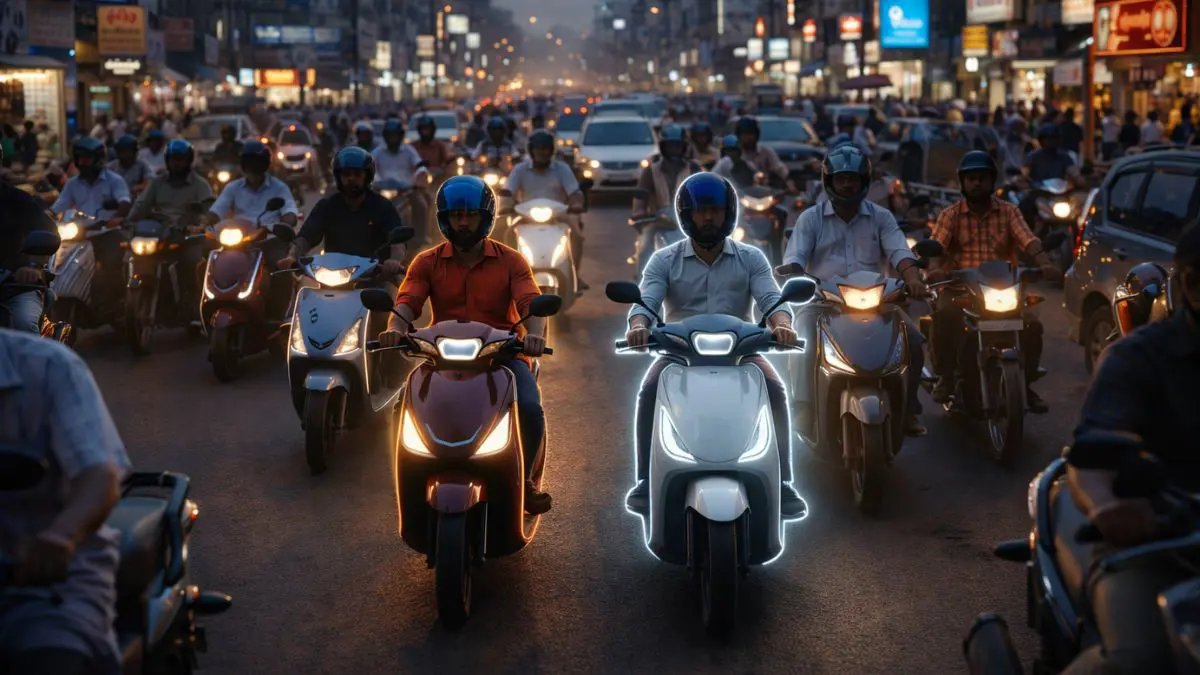 Scooters gain ground on motorcycles as EV adoption and urbanization reshape India’s two-wheeler market