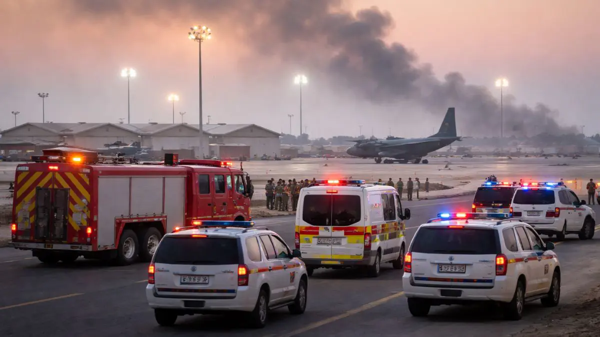 U.S. military aircraft crash in Kuwait as regional tensions escalate