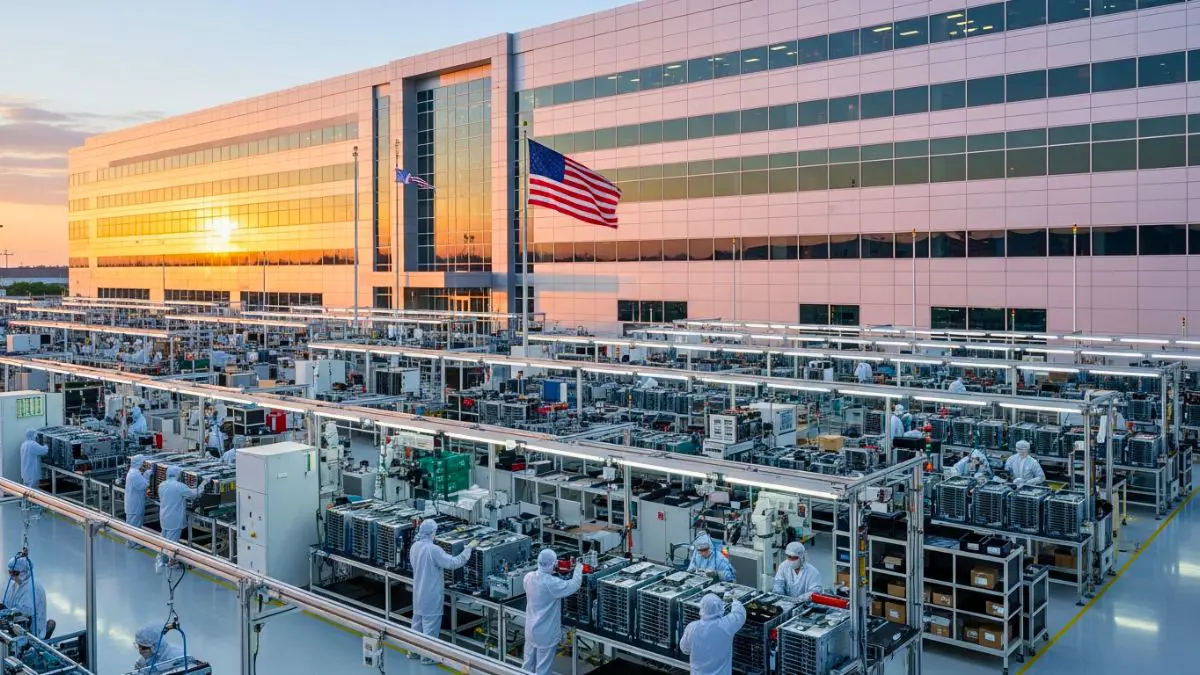 Apple supplier Pegatron targets March-end completion of first U.S. factory in Texas