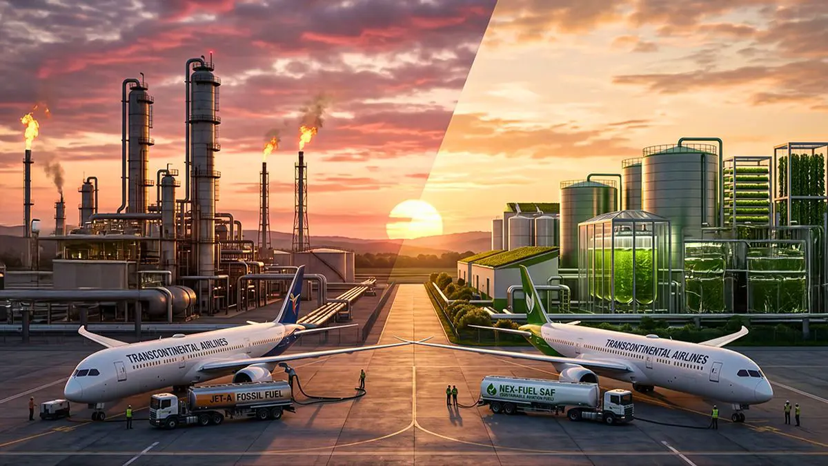 Rising fuel costs narrow the gap between jet fuel and sustainable aviation fuel in 2026