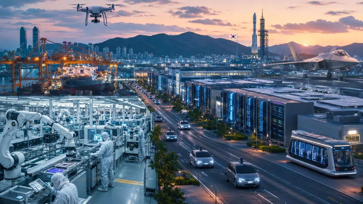 South Korean firms unveil $195 billion investment in AI and advanced industries