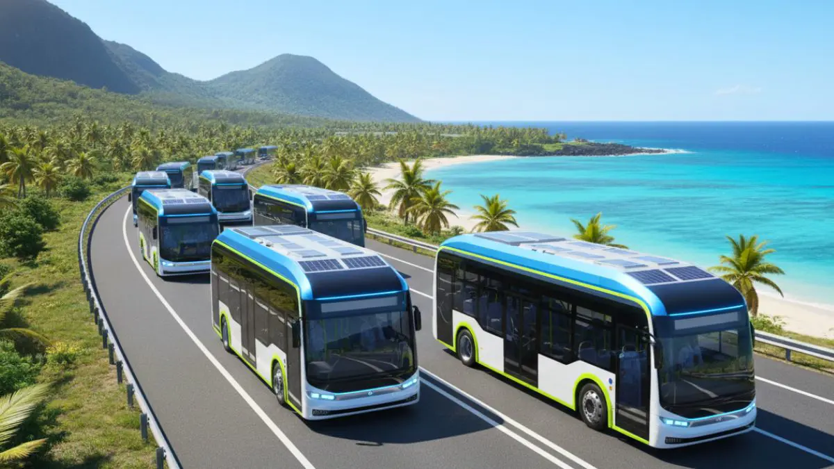 India expands electric bus exports with large SWITCH Mobility deployment to Mauritius