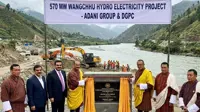 Adani Group begins work on 570 MW Wangchhu hydropower project in Bhutan