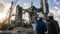 Blue Origin starts launch pad rebuild, targets New Glenn return in 2026