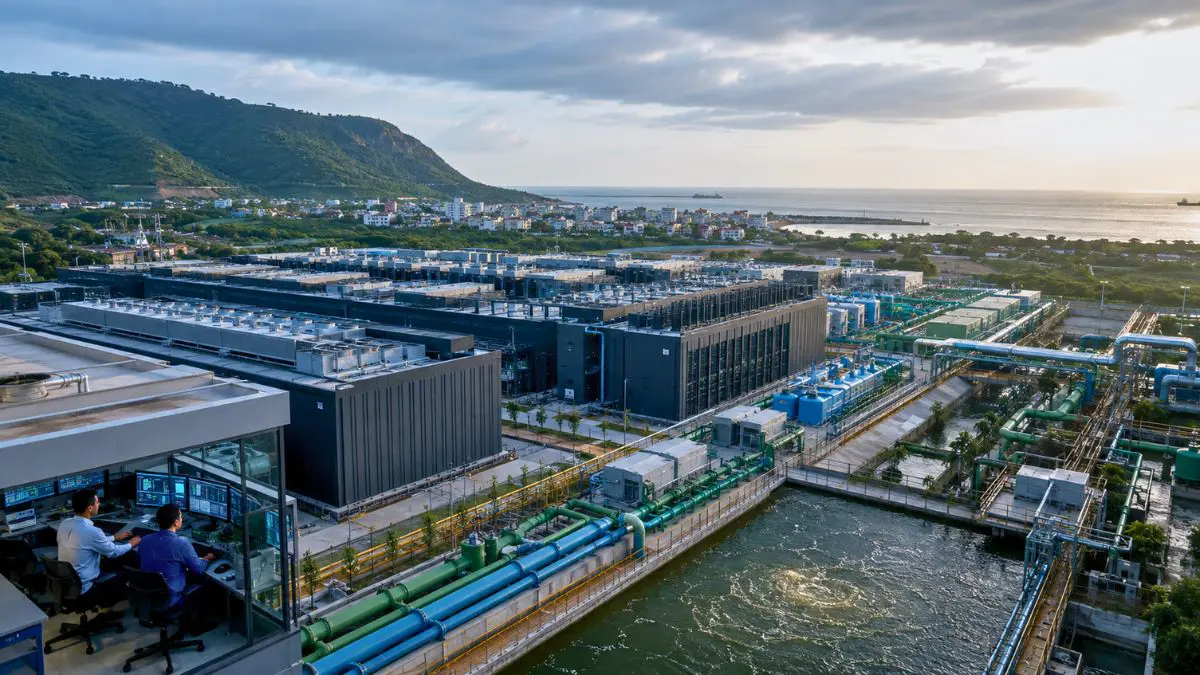 Andhra minister rejects concerns over Vizag data centres’ water use