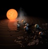 NASA telescope finds 7 Earth-size planets around single star