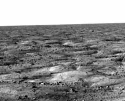 Mars arctic plains
