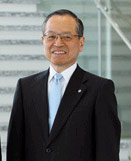 Canon president and chief operating officer Tsuneji Uchida 