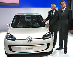 Volkswagen UP! at the New Delhi Auto Show 