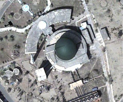 Pakistan's plutonium production reactor at Khushab. Image Source: DigitalGlobe