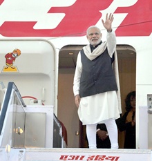 Prime Minister Narendra Modi leaves for UK and Turky on 12 November 2015