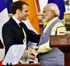 On India visit, France’s President Macron stresses defence ties, environment