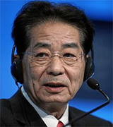 Japan's chief cabinet secretary Yoshito Sengoku